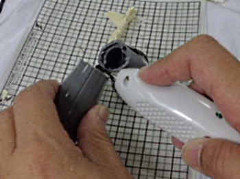 Mini-cutter à ultrasons ZO-91  Suppression de la plaque de